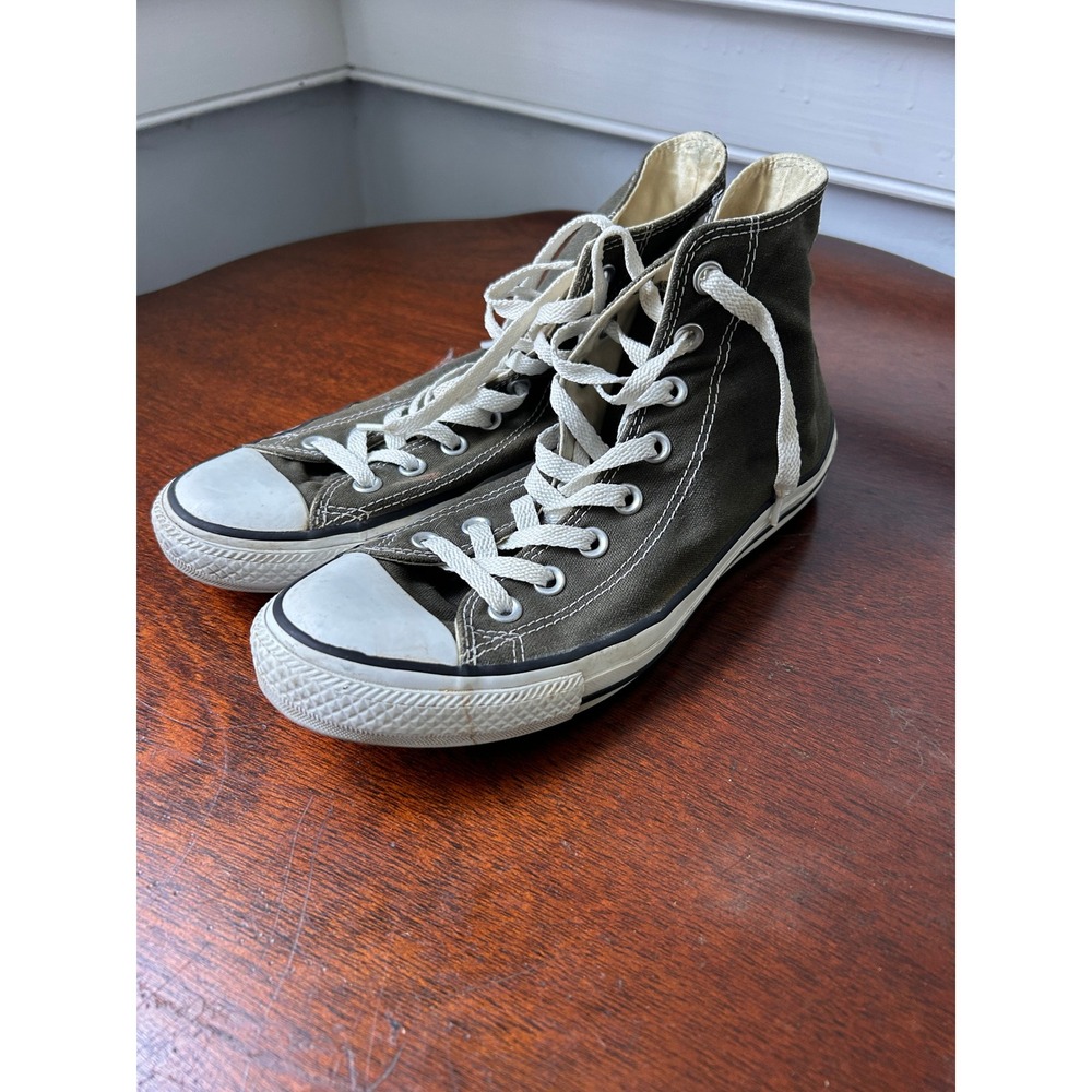 Converse Chuck Taylor All Star High Top Olive Green Mens 7 Womens 9 147126F
